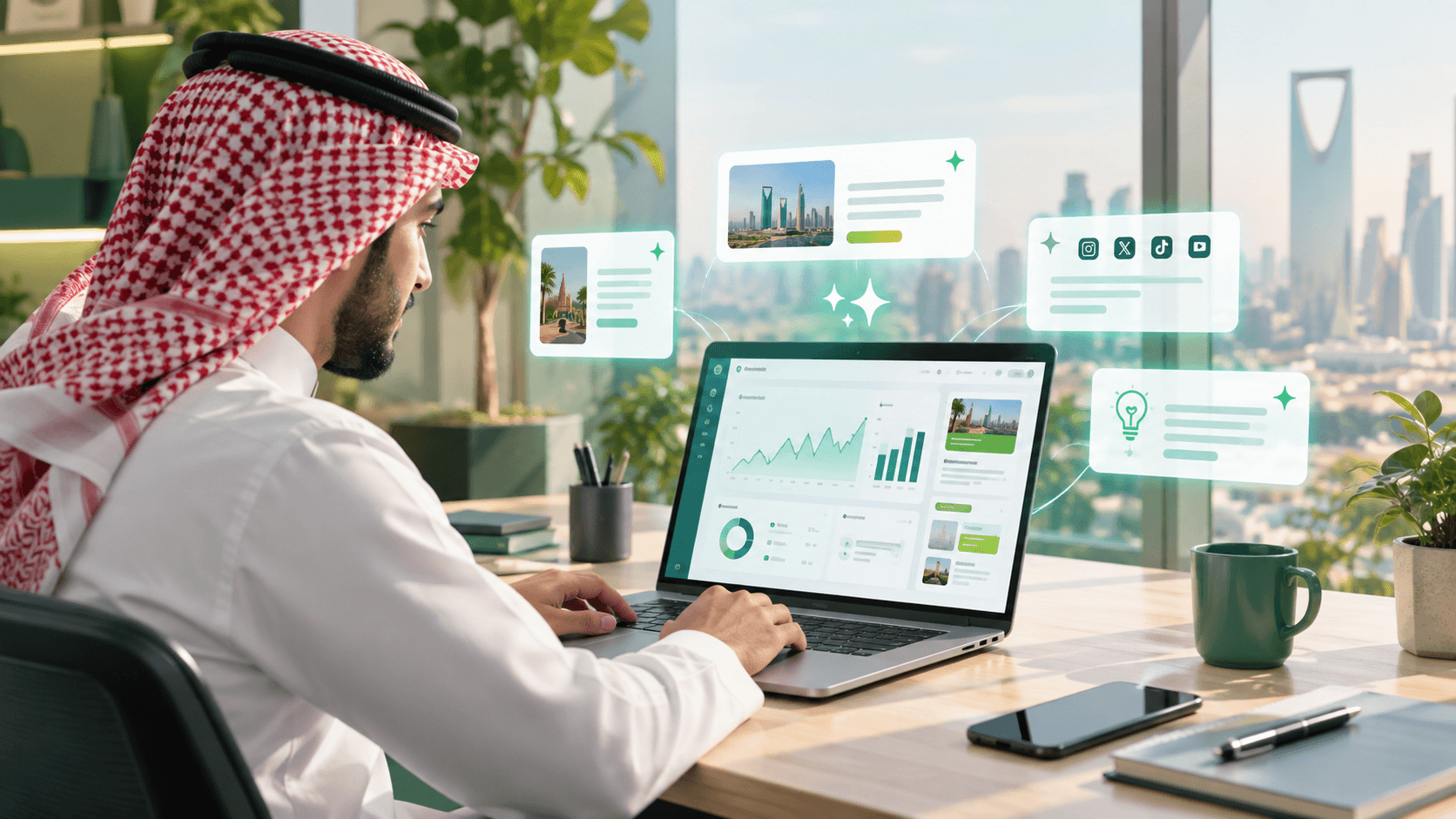 أدوات الذكاء الاصطناعي في التسويق: كيف تختصر وقتك وتضاعف نتائجك